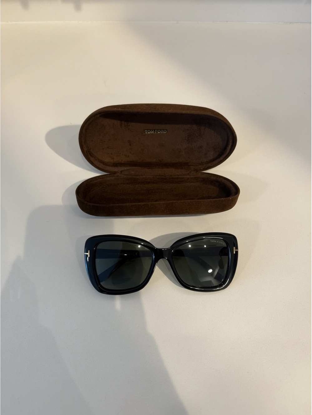 Tom Ford oversized  black sunglasses